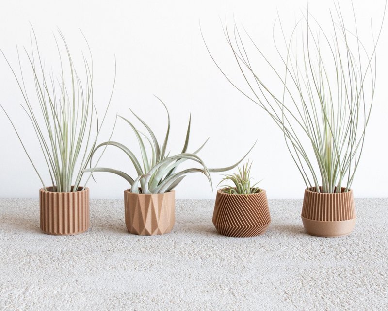 Sæt med 4 plantekasser – Oslo Origami Kobe Stockholm