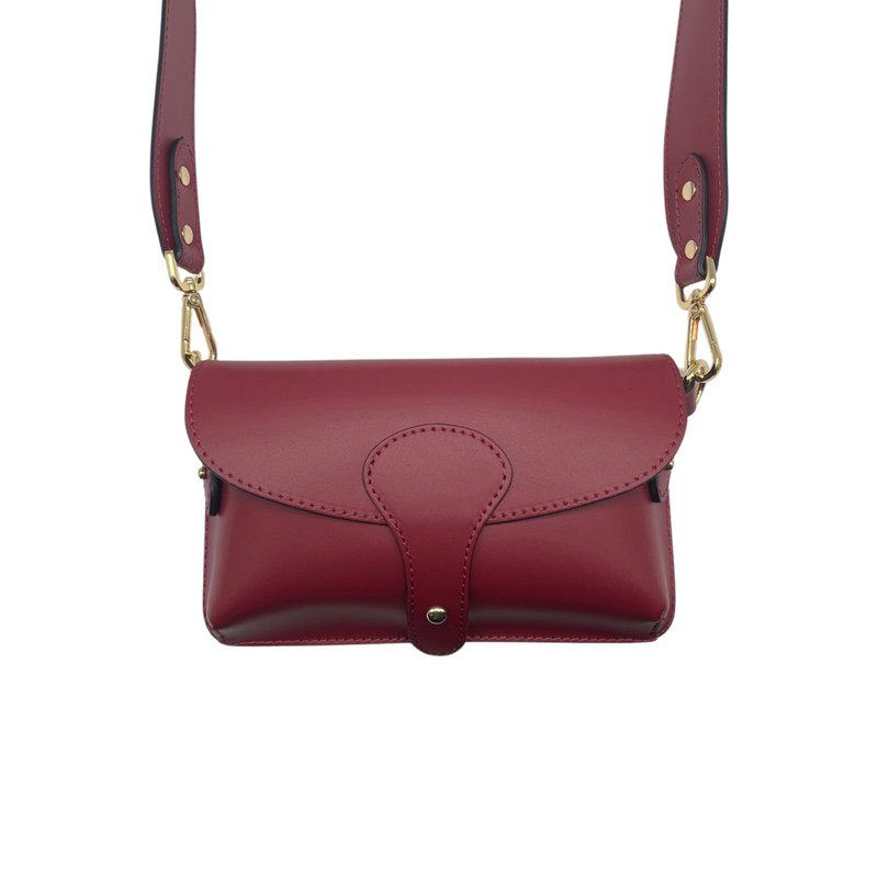 LOU GLAD LÆDER CROSSBODY BAG