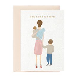 Für die beste Mama-Grußkarte