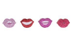 RUBBER SET 2 PS RUBBER 4X2.7X0.7 LIPS 4 ASSORTED. LP176089