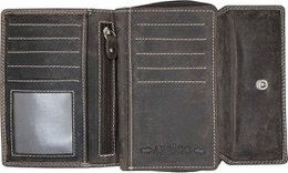 Arrigo Ladies Wallet - Brown Real Leather
