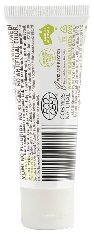 Jack N' Jill - Toothpaste - Unflavored