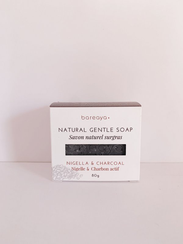 Surgras naturlig sæbe - Charcoal & Nigella