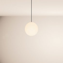 s.luce Orb glazen bol galerijlamp 500cm ophanging zwart