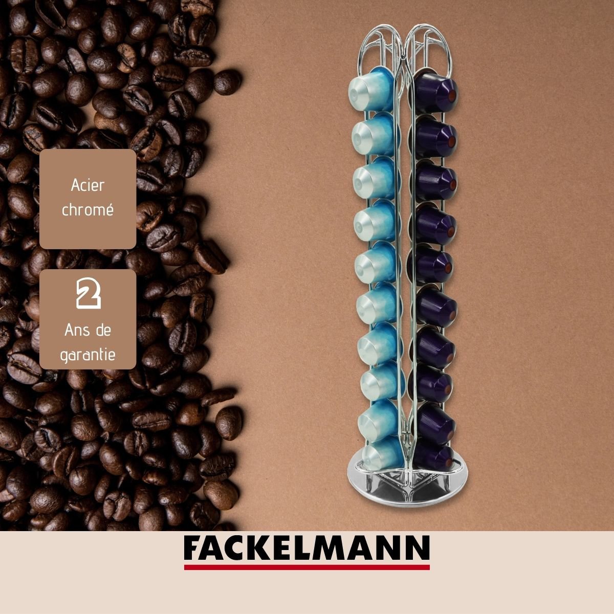 Rotierender Nespresso-Kapselhalter Fackelmann Petit Déjeuner