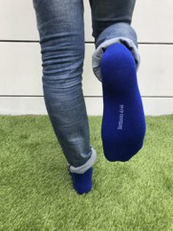 Bambocks Bamboo socks 4 pair Cobalt blue