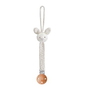 Schnullerkette Bunny - creme