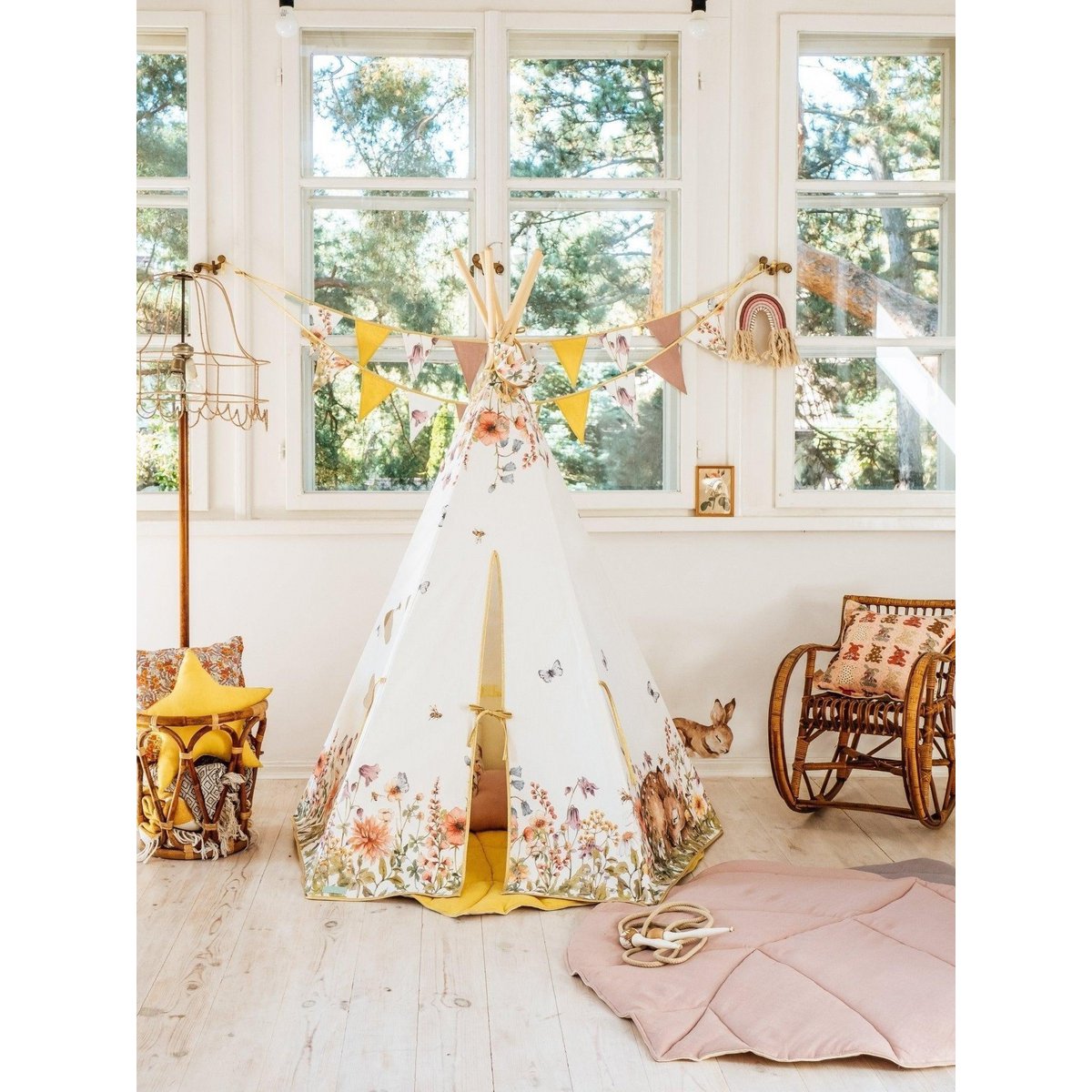Tipi-Zelt „Wildflowers“