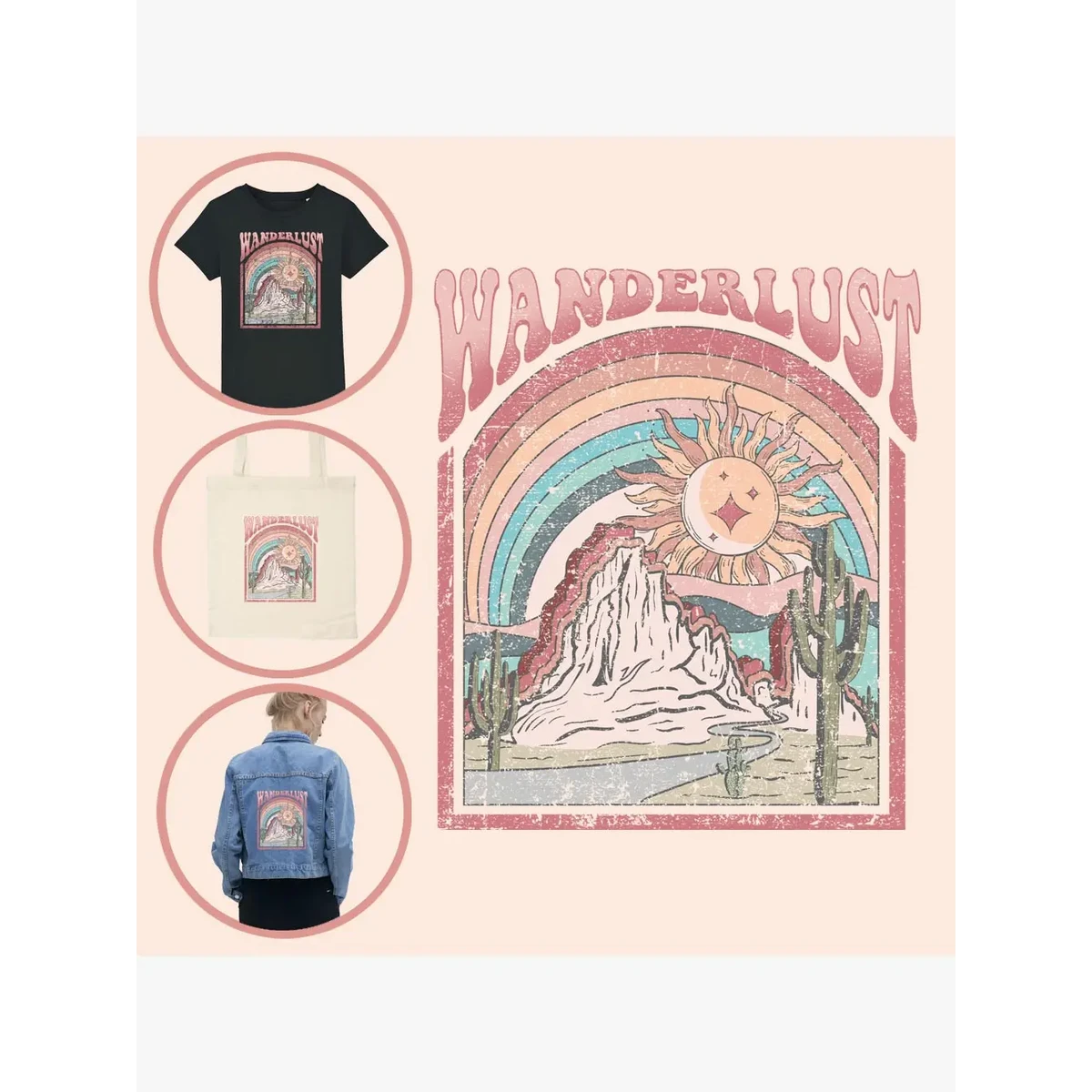 Transferencia de ropa Wanderlust