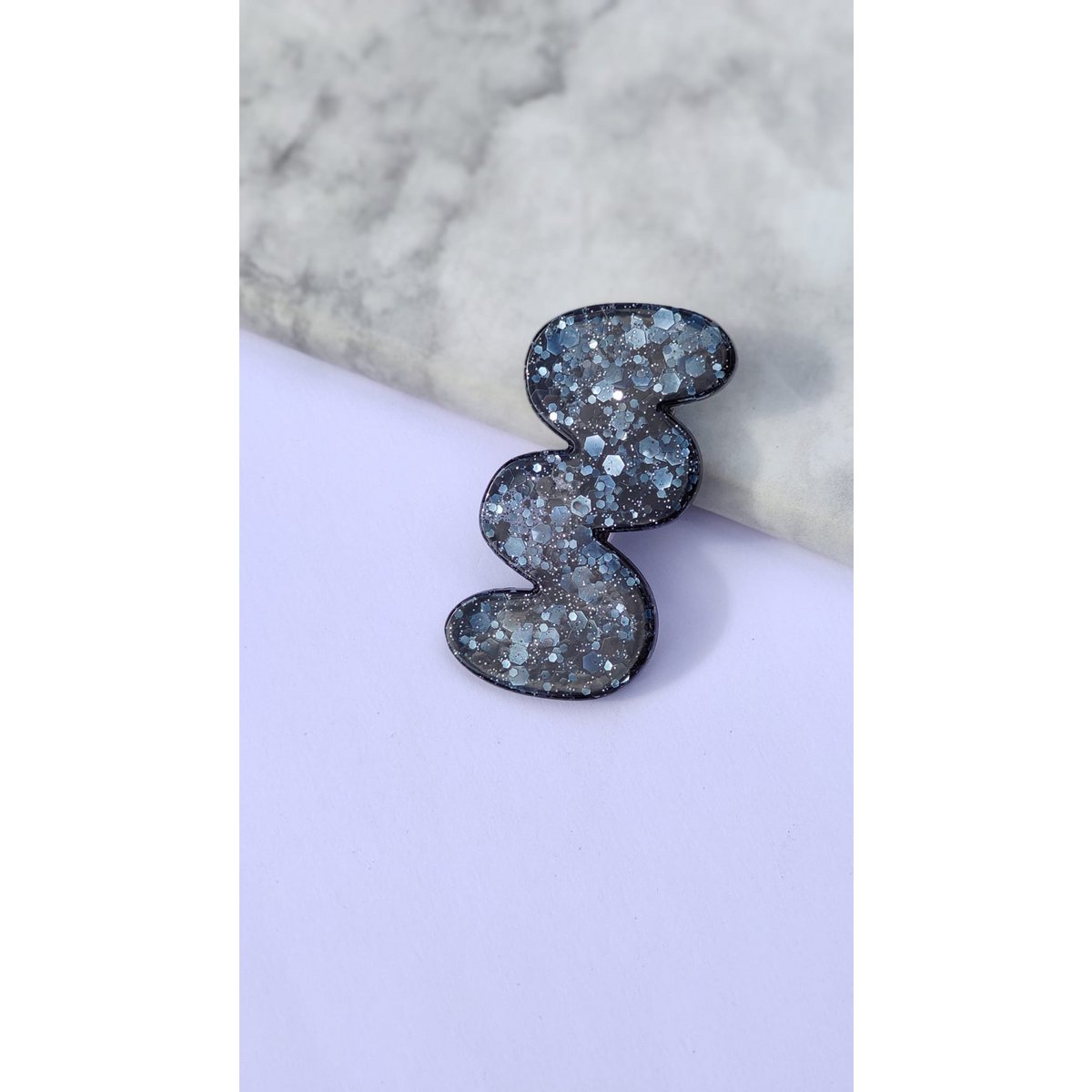 PACK DE MÉLANGE DE GLITTER SQUIGGLE - AVEC PRÉSENTOIR EN BOIS GRATUIT
