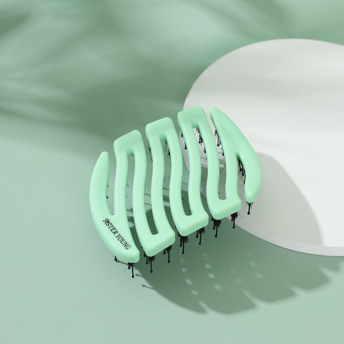 Sister Young l MILA - mini brush with natural boar bristles and nylon pins
