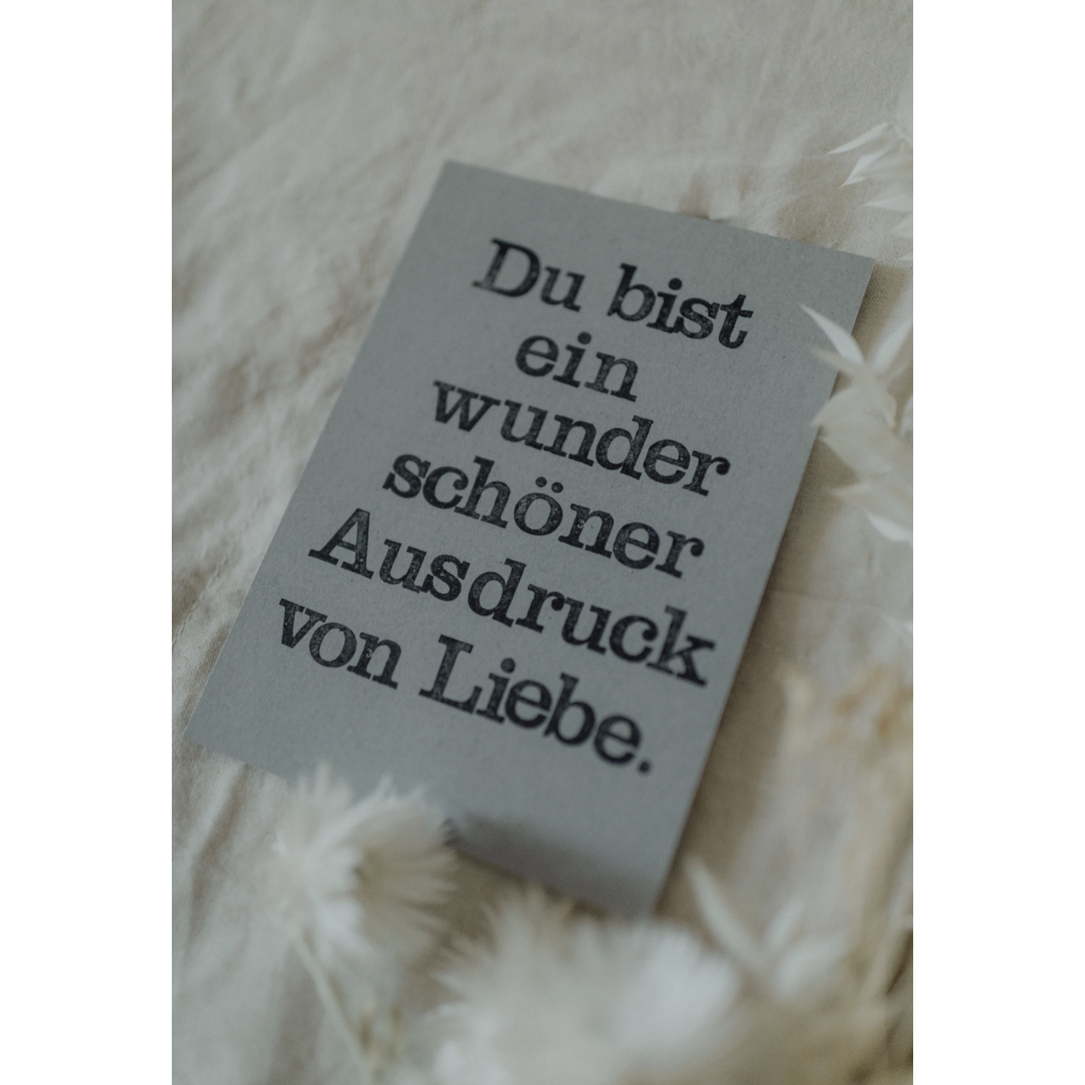 Cartolina affrancata "Ausdruck von Liebe"