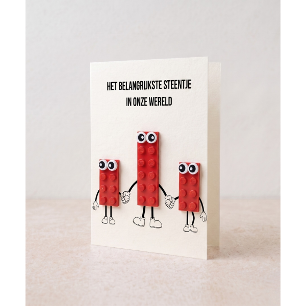 Mother's Day Postal Card – Building Brick