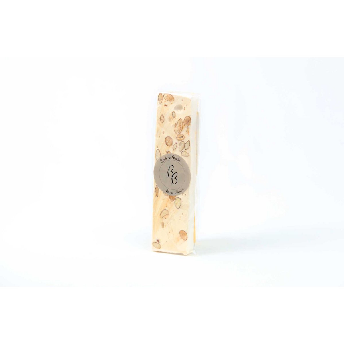 Turrón con miel, almendras y chouchou (barra de 100g)