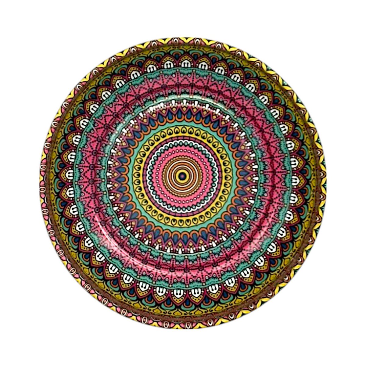 Metalen kom - Mandala 2 - medium - 9 cm