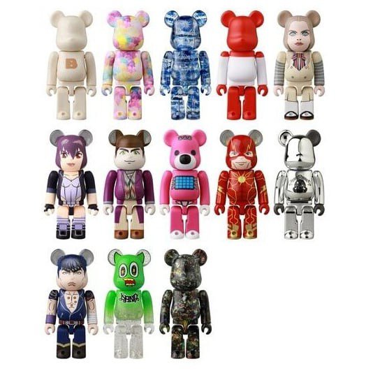 Blindbox 100% Bearbrick serie 47 di Medicom Toys