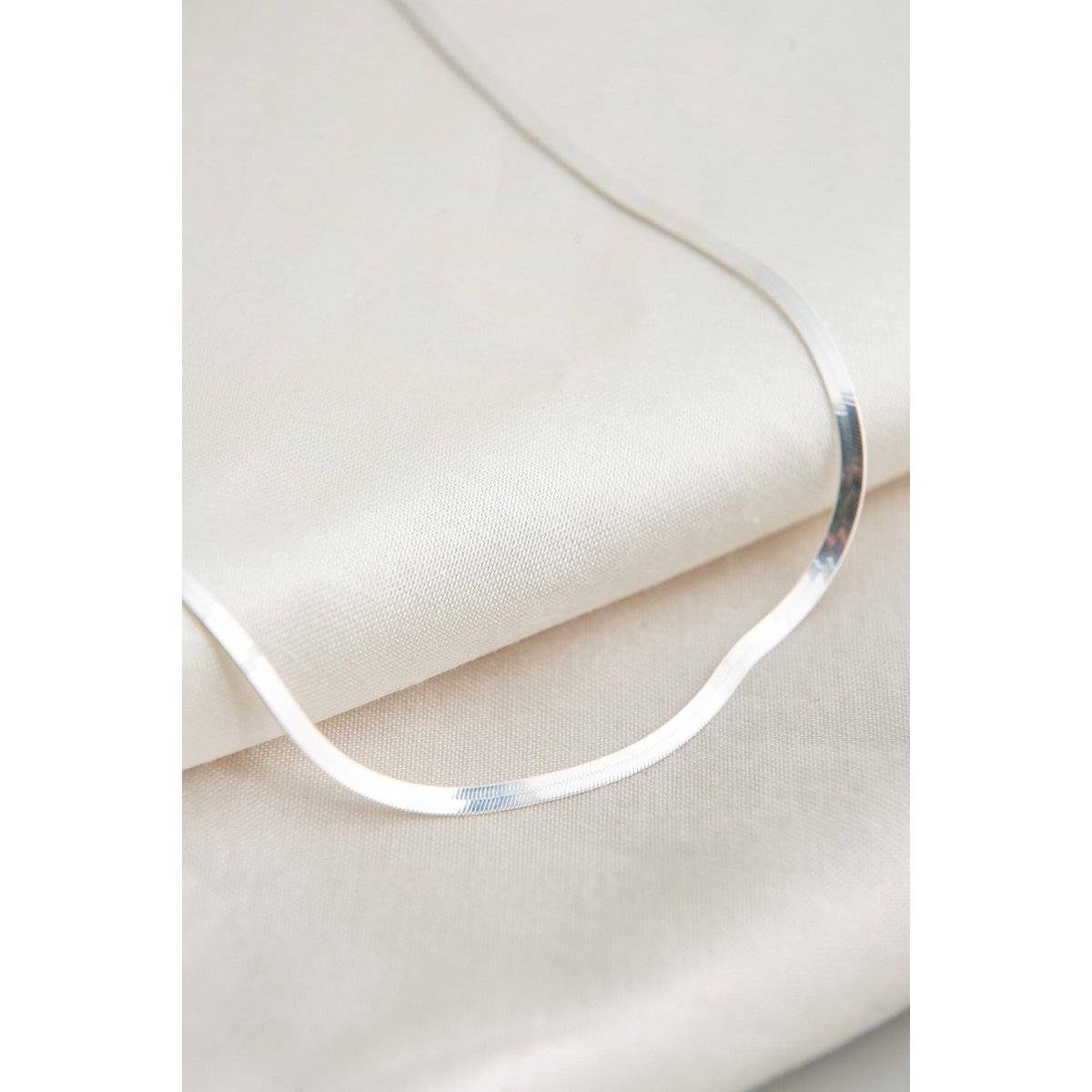 COLLANA ITALIANA CATENA IN ARGENTO