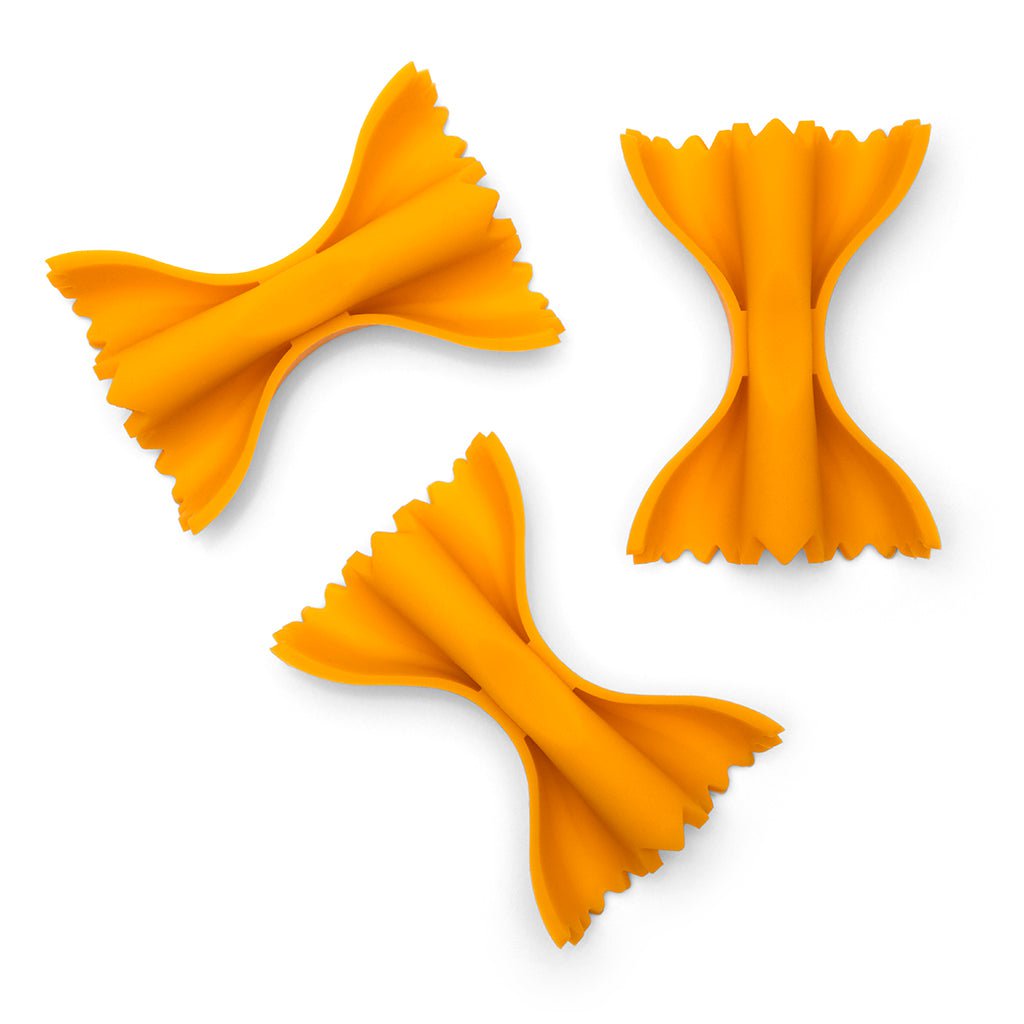 Rilascio di vapore e sottopentola a forma di pasta | Farfalle