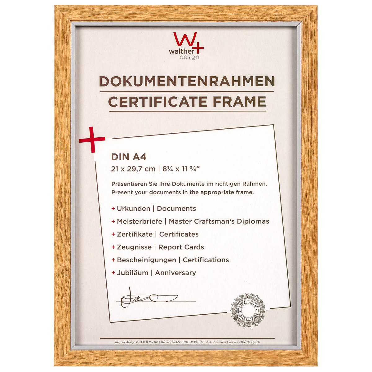 Hygge MDF wooden frame