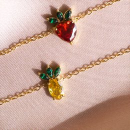 Sweet - Pineapple & Strawberry Bracelet