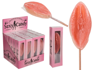 Candy Lollipop, Pussy with strawberry flavour,