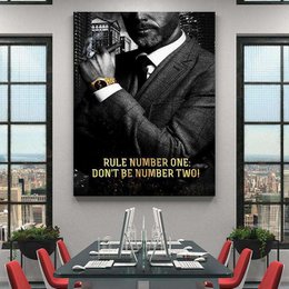DON'T BE NUMBER TWO! - Alu-Dibond-Bild