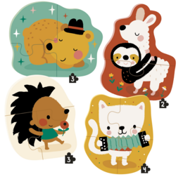 Mi primer rompecabezas de animales