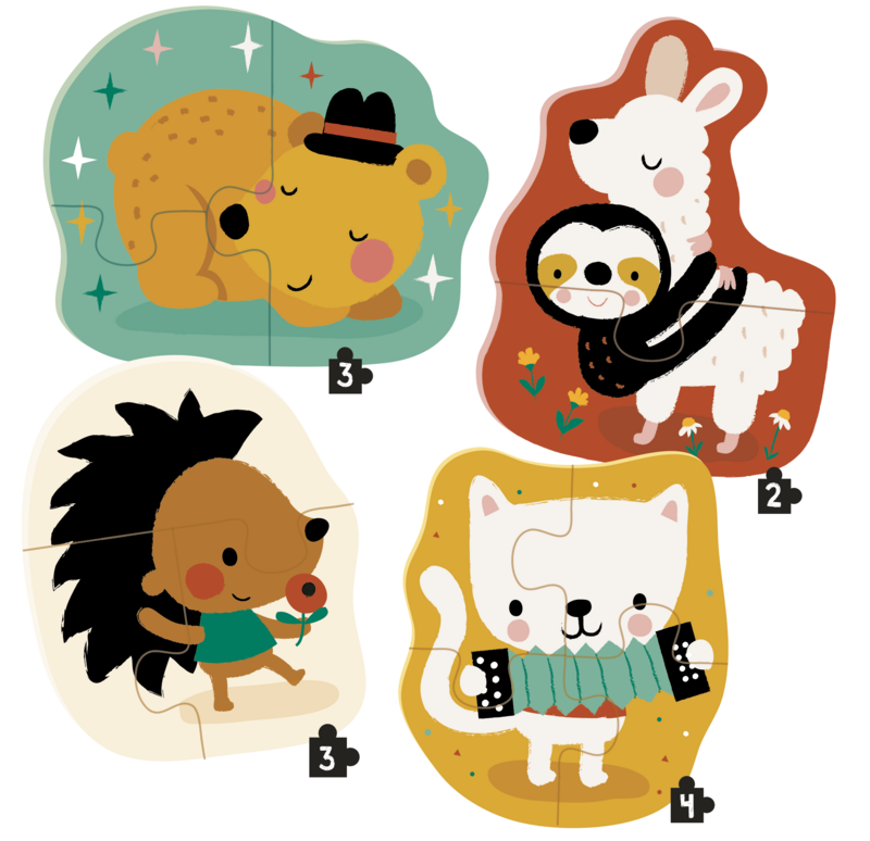 Mi primer rompecabezas de animales