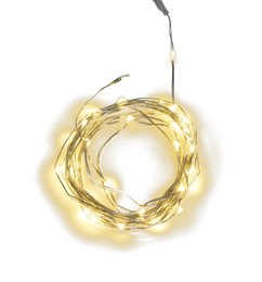 Udendørs LED eventyrlys med 40 mikros med stik