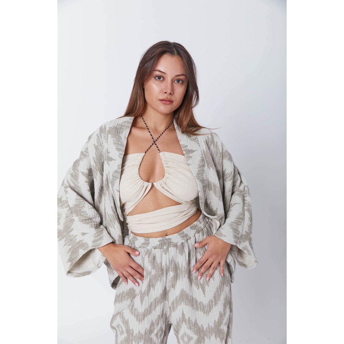 Guru Green Muslin Jacket
