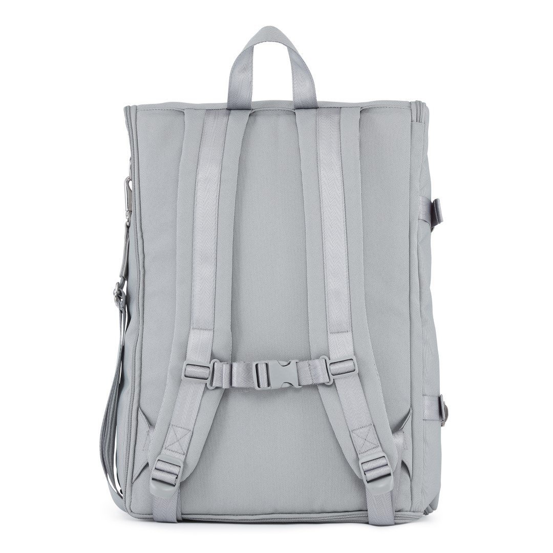 Gray ♻️ Recycled Polyester Diaper Bag