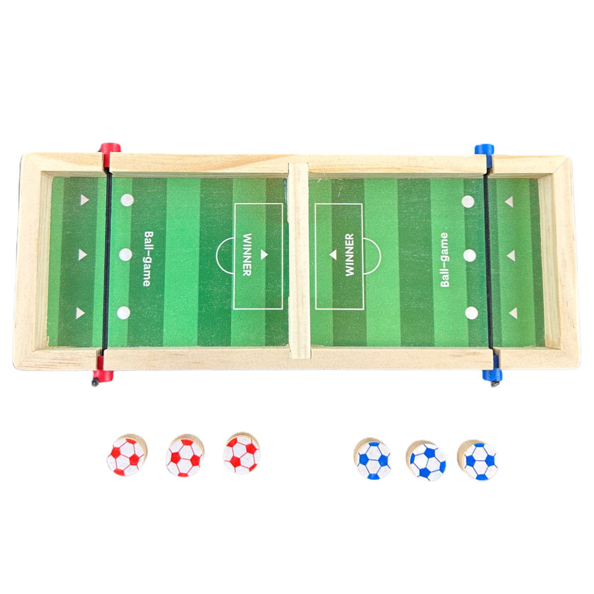 NEU – Mini-Fußballspiel – kleines Holzspielzeug, kleines Geschenk – 22 cm