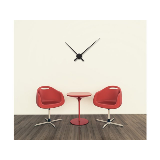 Horloge murale NeXtime Hands 85 cm noir