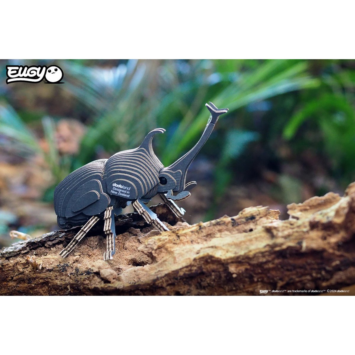 EUGY 3D Puzzel - Neushoornkever