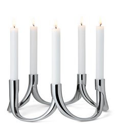 Bow 2 pcs candle holder
