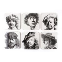 Coasters , Selfportraits, Rembrandt