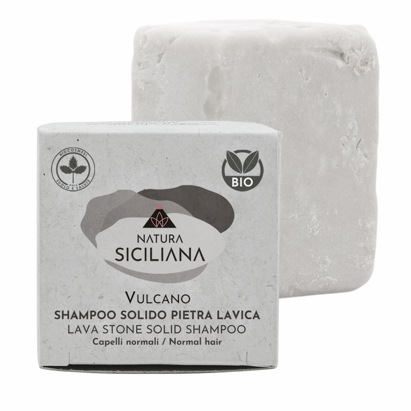 Solid Shampoo Lava Stone voor normaal haar