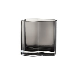 New modern design vase inspired by CORAL and Aalto, COR13 GRey