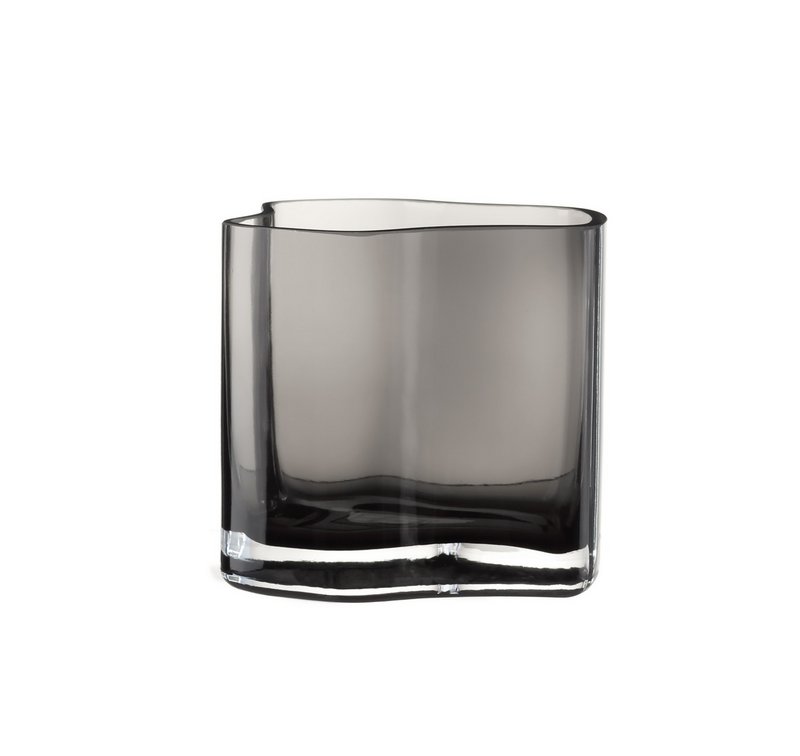 New modern design vase inspired by CORAL and Aalto, COR13 GRey