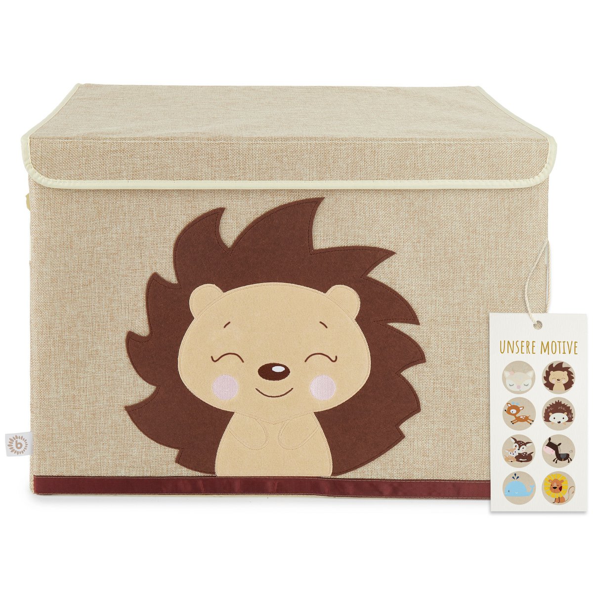 Storage box hedgehog piksi with lid