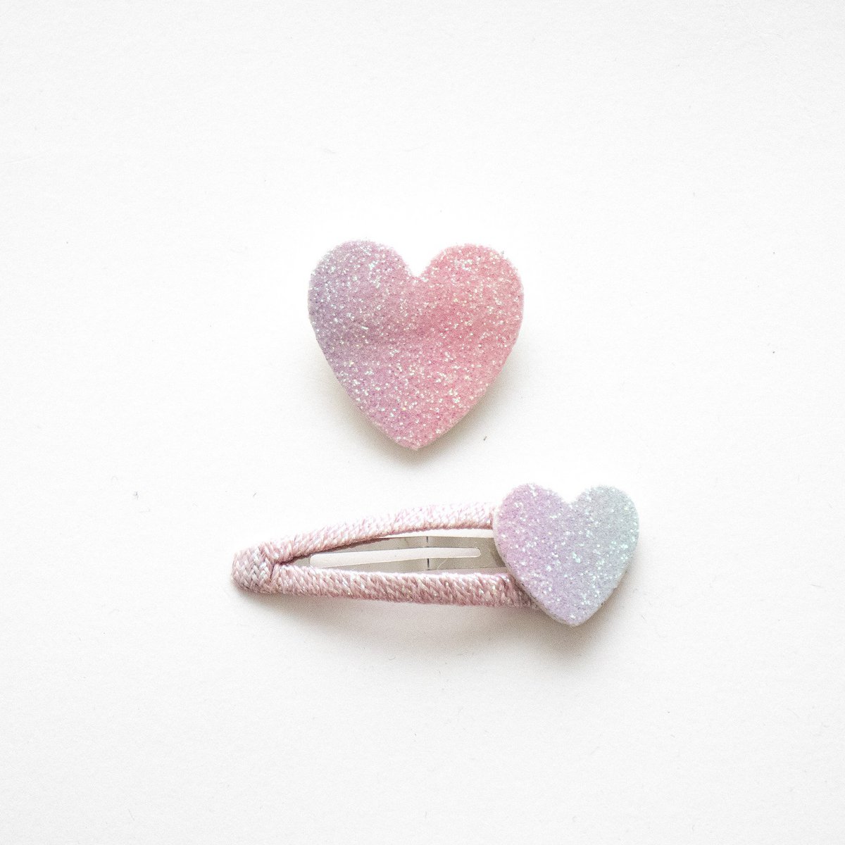Duo Barrettes & Broche Enfant - My Lovely Pair Arc-en-Ciel