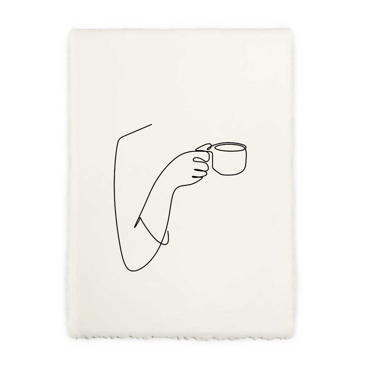 Postkort kaffekop