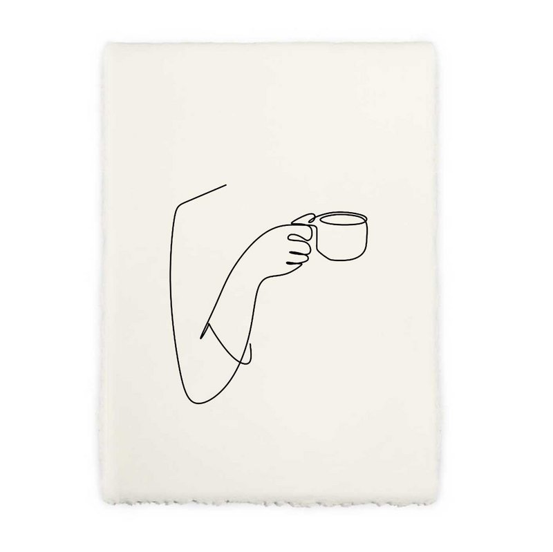 Postkort kaffekop