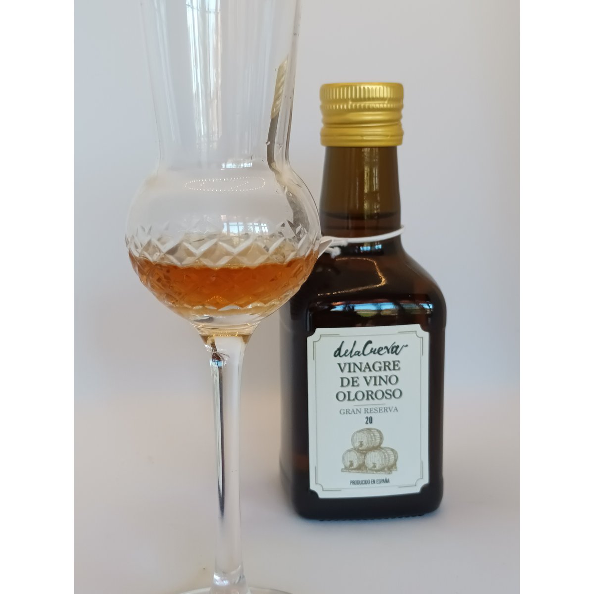 Oloroso vineddike. A.O.P. MONTILLA MORILES. 20 ÅRS RESERVE