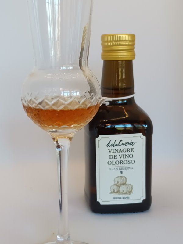 Oloroso vineddike. A.O.P. MONTILLA MORILES. 20 ÅRS RESERVE