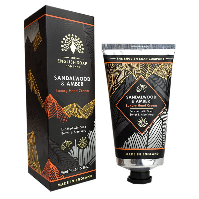 JABÓN INGLÉS C° Crema de Manos 75ml - Sándalo y Ámbar