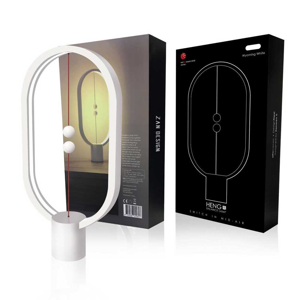 Lampada HENG Balance Ellipse (bianco, rosso, nero)