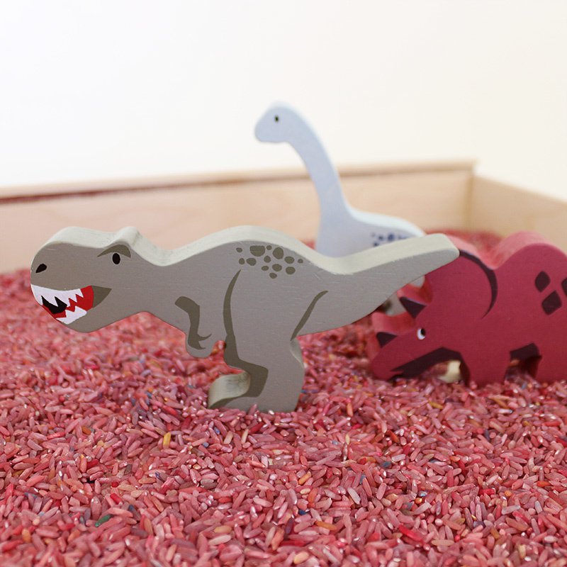Spielen Sie Reis-Dino-Mix