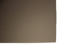 Tischset 6er Set Kunstleder zweifarbig grau braun Glattleder