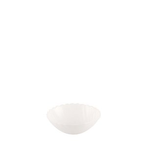 Witte schelpen kom 13,3 cm